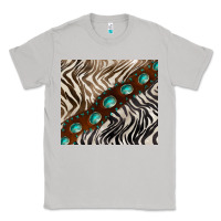 Moon Dust zebra gemstone leather Classic Tee - BarkalooDesign