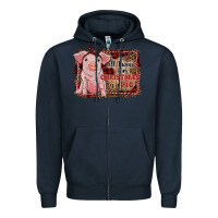 Navy all i want for christmas is a pig sitting pig Zipper Hoodie - RanaPortraitStore