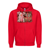 Red all i want for christmas is a pig sitting pig Zipper Hoodie - RanaPortraitStore