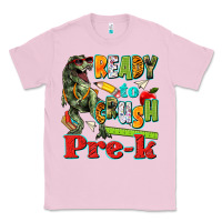 Bubblegum Pink ready to crush pre k Classic Tee - texasbilliewilder
