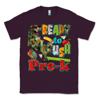 Plum ready to crush pre k Classic Tee - texasbilliewilder