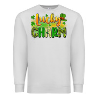 Dove Grey lucky charm Premium Sweatshirt - Artiststas