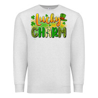 Oatmeal Heather lucky charm Premium Sweatshirt - Artiststas