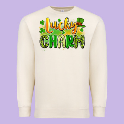 Lucky Charm Premium Sweatshirt Designed By Artiststas