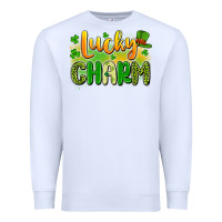 White lucky charm Premium Sweatshirt - Artiststas