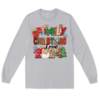 Moon Dust family christmas crew 2024 Long Sleeve Tee - Zillion Design Studio