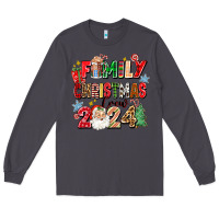 Smoke family christmas crew 2024 Long Sleeve Tee - Zillion Design Studio