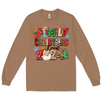 Toasted Coconut family christmas crew 2024 Long Sleeve Tee - Zillion Design Studio