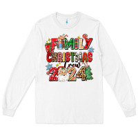 Family Christmas Crew 2024 Long Sleeve Tee | Teevron