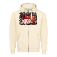 Sandshell all i want for christmas is a pig baby Zipper Hoodie - RanaPortraitStore