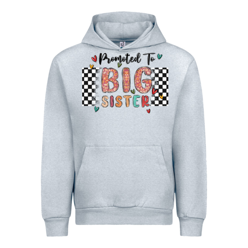 Promoted To Big Sister Urban Hoodie by MaliasSmallBusiness | Teevron