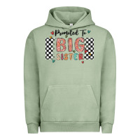 Pigment Oil Green promoted to big sister Urban Hoodie - MaliasSmallBusiness