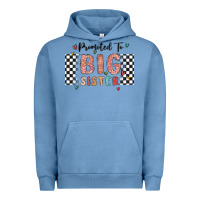 Pigment Pebble Blue promoted to big sister Urban Hoodie - MaliasSmallBusiness