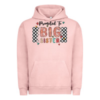 Pigment Salmon promoted to big sister Urban Hoodie - MaliasSmallBusiness