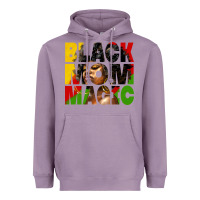 Black Mom Magic Juneteenth Heavyweight Hoodie | Teevron