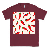 Burgundy mexico seamless pattern Classic Tee - FaDigitalArtStudio