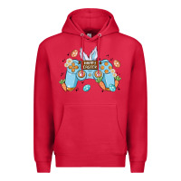 Cardinal boy happy easter Premium Hoodie - MaliasSmallBusiness