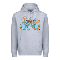 Heather Grey boy happy easter Premium Hoodie - MaliasSmallBusiness