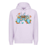 Lilac boy happy easter Premium Hoodie - MaliasSmallBusiness
