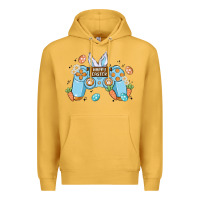 Mustard boy happy easter Premium Hoodie - MaliasSmallBusiness