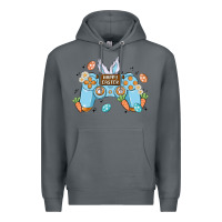 Rock boy happy easter Premium Hoodie - MaliasSmallBusiness