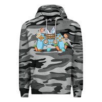 Slate Camo boy happy easter Premium Hoodie - MaliasSmallBusiness