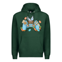Sports Green boy happy easter Premium Hoodie - MaliasSmallBusiness