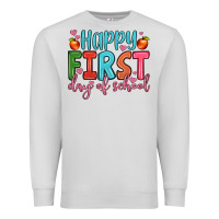 Dove Grey happy first day of school Premium Sweatshirt - JahusDesignShop