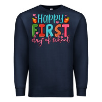 Navy happy first day of school Premium Sweatshirt - JahusDesignShop