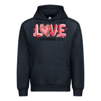 Navy let all that you do be done in love 1 corinthıans Urban Hoodie - MaliasSmallBusiness