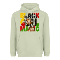 Matcha black girl magic juneteenth Heavyweight Hoodie - HRA Design Shop