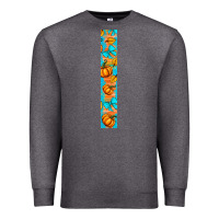 Charcoal Heather Fall Pumpkin Premium Sweatshirt - BundleAndBundleShop
