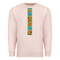 Pale Pink Fall Pumpkin Premium Sweatshirt - BundleAndBundleShop