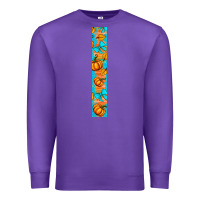 Purple Fall Pumpkin Premium Sweatshirt - BundleAndBundleShop