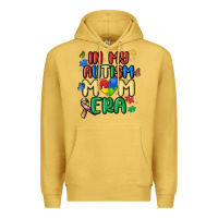 Antique Gold in my autism mom era Premium Hoodie - MaliasSmallBusiness
