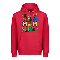 Cardinal in my autism mom era Premium Hoodie - MaliasSmallBusiness