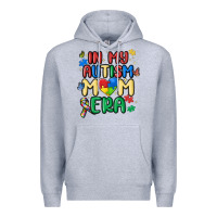 Heather Grey in my autism mom era Premium Hoodie - MaliasSmallBusiness