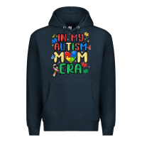 Navy in my autism mom era Premium Hoodie - MaliasSmallBusiness