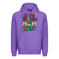 Purple in my autism mom era Premium Hoodie - MaliasSmallBusiness