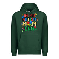 Sports Green in my autism mom era Premium Hoodie - MaliasSmallBusiness