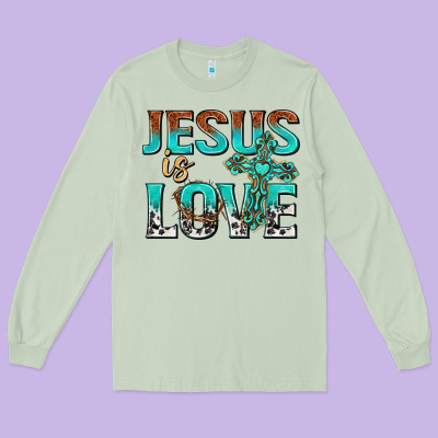 Long Sleeve Tee jesus is love