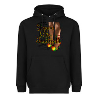 Black steppin' in to juneteenth heels Heavyweight Hoodie - HRA Design Shop