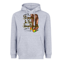 Heather Grey steppin' in to juneteenth heels Heavyweight Hoodie - HRA Design Shop