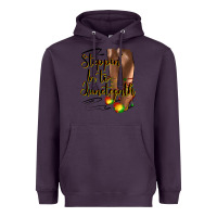 Plum steppin' in to juneteenth heels Heavyweight Hoodie - HRA Design Shop
