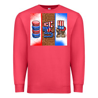 Cardinal usa macaroon and boots Premium Sweatshirt - AdoDesignShop