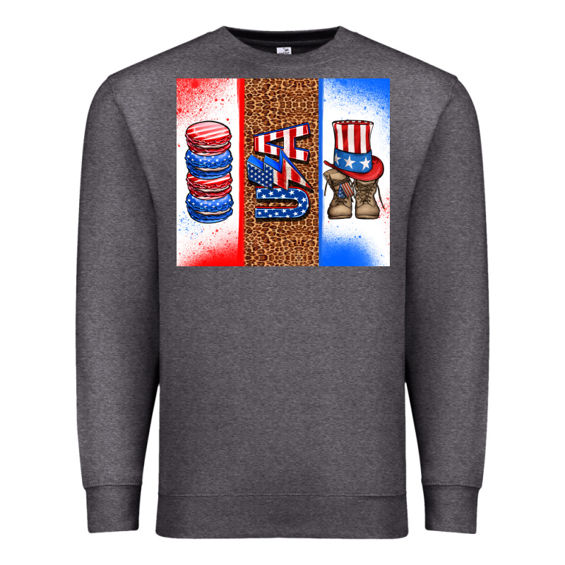 Usa Macaroon And Boots Premium Sweatshirt by AdoDesignShop | Teevron