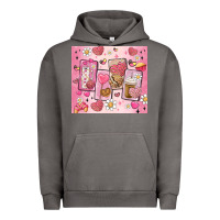 Pigment Tornado cafecito y chisme valentine's day Urban Hoodie - MaliasSmallBusiness