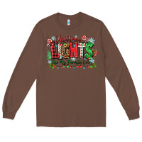 Chestnut christmas lights are my favorite color Long Sleeve Tee - Zillion Design Studio