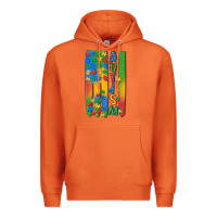 Carrot autism american flag Premium Hoodie - MaliasSmallBusiness