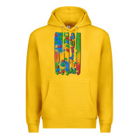 Lemon autism american flag Premium Hoodie - MaliasSmallBusiness